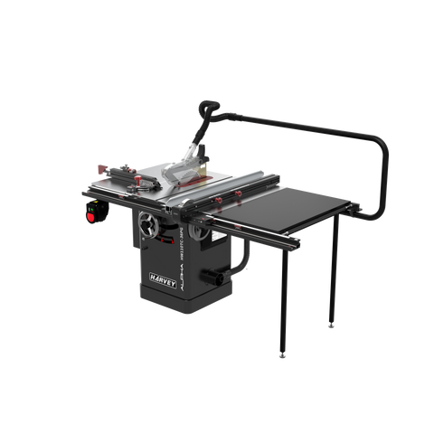 ALPHA HW110TC-36PG & HW110TC-52PG 10" 3HP Cabinet Table Saw with BIG EYE Rip Fence System